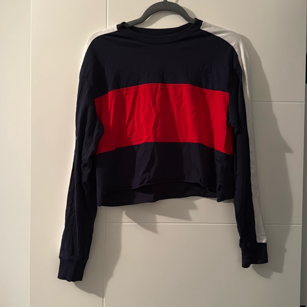 Aritzia cropped long sleeve top